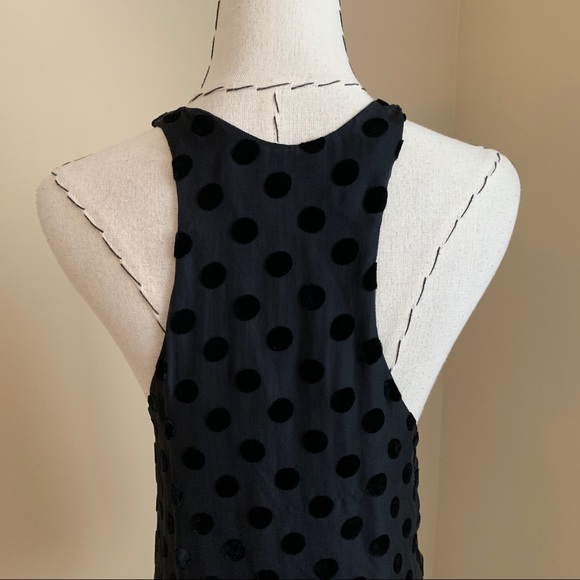 Stone Cold Fox Minx Velvet Polka Dot Dress Tunic - Picture 6 of 10